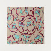 Vintage floral texture pattern. Seamless pattern, タペストリー (正面(横))
