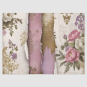Vintage Floral - Tissue Paper  薄葉紙 (正面)