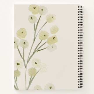Vintage Floral Watercolor Notebook2 ノートブック