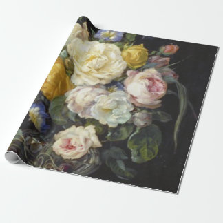 Vintage Floral Wrapping Paper ラッピングペーパー
