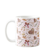 Vintage Florals & Paper Hearts Mug