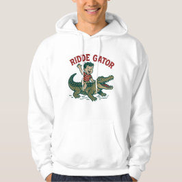 Vintage Florida Kitsch Ridde Gator Retro Alligator パーカ
