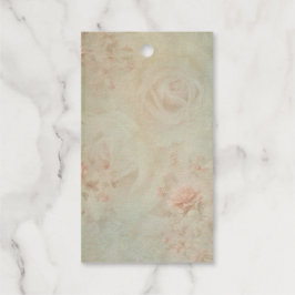 vintage flower ギフトタグ