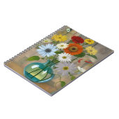 vintage flower 1 ノートブック (左側)