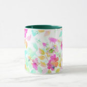 Vintage Flower Mug Cup Art マグカップ (中央)