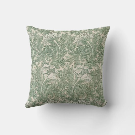 Vintage flower pattern クッション (裏面)