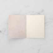 vintage flower pink 招待状 (内部)