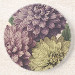 Vintage Flowers コースター