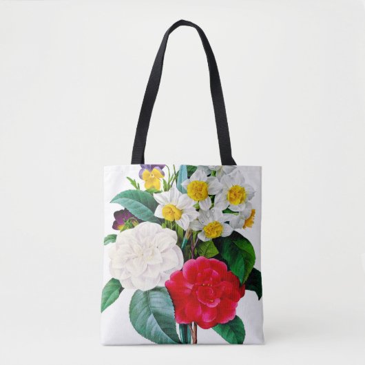 Vintage Flowers トートバッグ (正面)