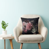 Vintage flowers. Peonies, tulips, lily, hydrangea  クッション (椅子)