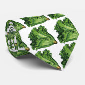 Vintage Foods, Green Leaf Lettuce Vegetables ネクタイ (ロール)