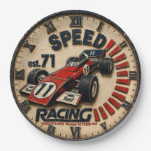 Vintage Formula Racing Retro Grand Prix Race Car