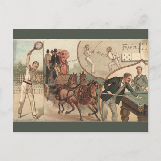 Vintage France ポストカード (正面)