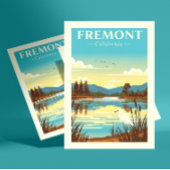 Vintage Fremont California ポストカード