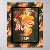 Vintage French advertising, Cirio fruit ポスター (正面)