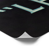 Vintage French Chef Poster Print ポスター (角)