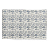 Vintage French Country "Blue Toile de Jouy " 枕カバー (裏面-左)