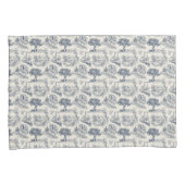 Vintage French Country "Blue Toile de Jouy " 枕カバー (正面右)