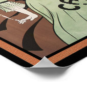 Vintage French Nouveau Soap Poster ポスター (角)