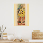 Vintage french opera ballet coulisses de l'opera ポスター (キッチン)