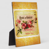 Vintage French Perfume Label フォトプラーク (側面)