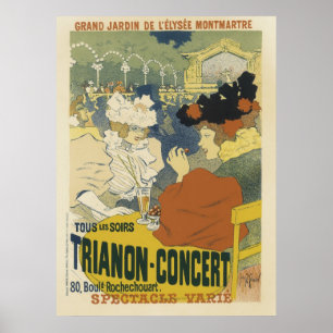 Vintage French Posters - Music in the Park ポスター