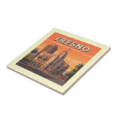 Vintage Fresno California タイル (側面)