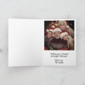 Vintage From Washington, DC With Love Christmas  シーズンカード (内部)