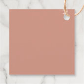 Vintage Fruit Wreath Peter Rabbit Baby Shower フェイバータグ (裏面)