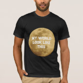 Vintage Full Moon Men's Graphic T-Shirt  Tシャツ (正面)