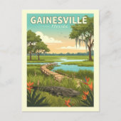 Vintage Gainesville Florida ポストカード (正面)