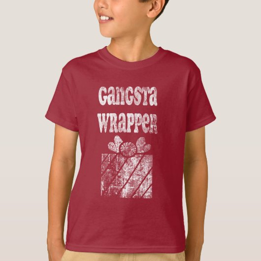 Vintage Gangsta Wrapper Tシャツ (正面)