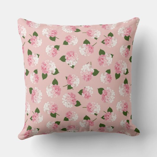 Vintage Garden Blossoms クッション (裏面)