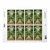 Vintage Garden Ex Libris Bookplate  ラベル (フルシート)