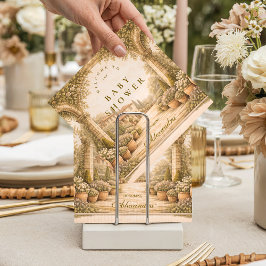 Vintage Garden Florals Baby Shower スタンダードカクテルナプキン