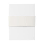 Vintage Garden French Chateau Romantic Wedding 招待状ベリーバンド (裏面例)