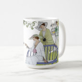 Vintage Garden Tea Party  コーヒーマグカップ (正面右)