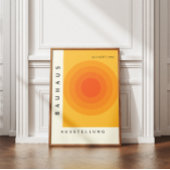 Vintage Geometric Art Poster | Mid-Century Modern ポスター