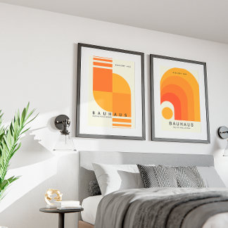 Vintage Geometric Art Poster | Mid-Century Modern ポスター