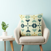 Vintage Geometric Pattern クッション (椅子)