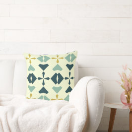 Vintage Geometric Pattern クッション