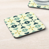 Vintage Geometric Pattern コースター (左側)