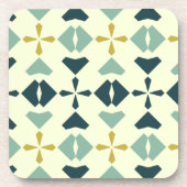 Vintage Geometric Pattern コースター (正面)