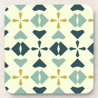 Vintage Geometric Pattern コースター
