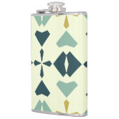 Vintage Geometric Pattern フラスク (左)