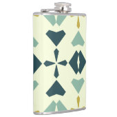 Vintage Geometric Pattern フラスク (右)