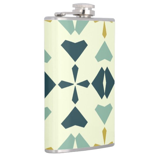 Vintage Geometric Pattern フラスク (右)