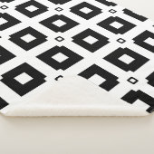 Vintage geometric pattern. Repeating elements styl シェルパブランケット (3/4)