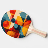 Vintage Geometric Symphony 卓球ラケット (横)