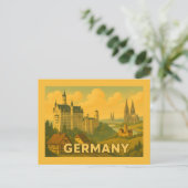 Vintage German Landmarks ポストカード (スタンド正面)